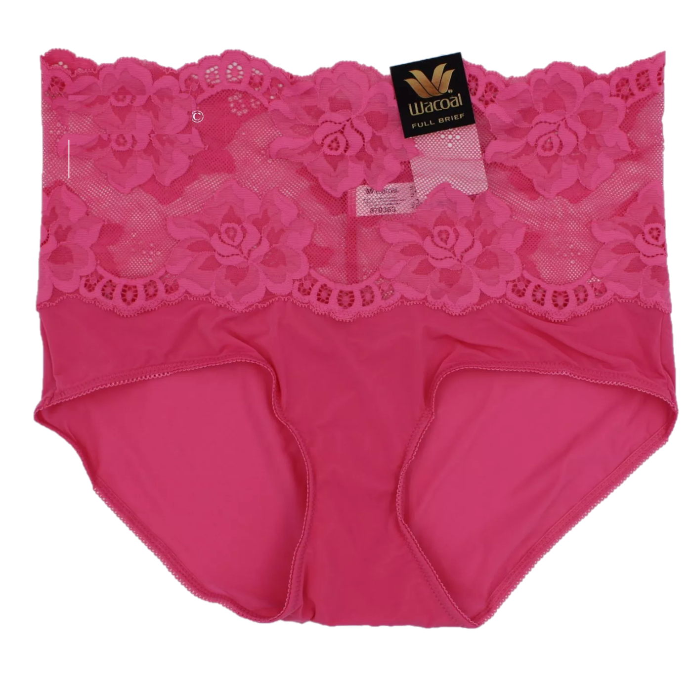 Wacoal Women's Light and Lacy Brief Full Brief, Hot Pink 672