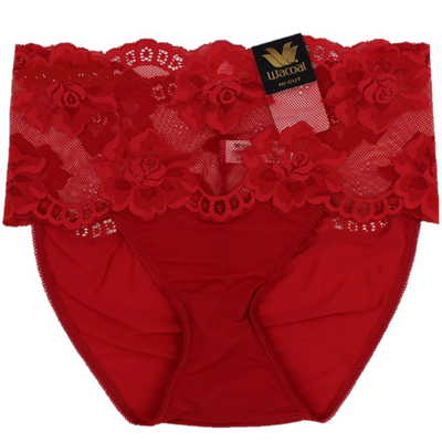 Wacoal Women's Light and Lacy Panty Full Brief, Barbados Chery