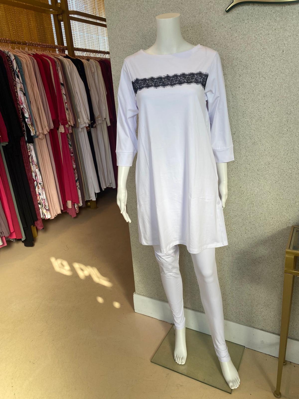 Oh Zuza! Tunic Set, White