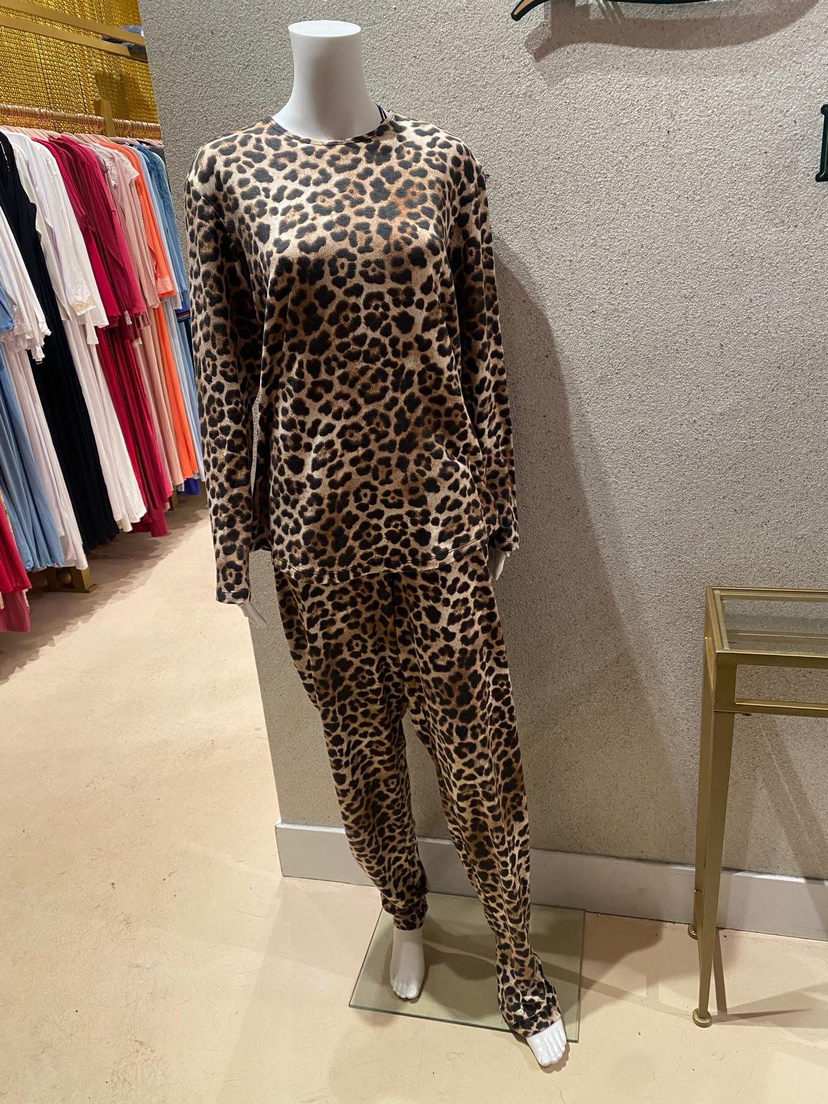 Jackie O PJ'S Leopard, Tan