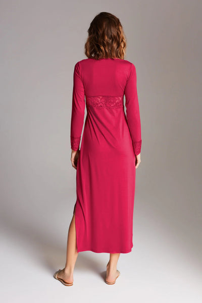 Vanilla Dusty Pink Nightdress Maxi S002, Ruby