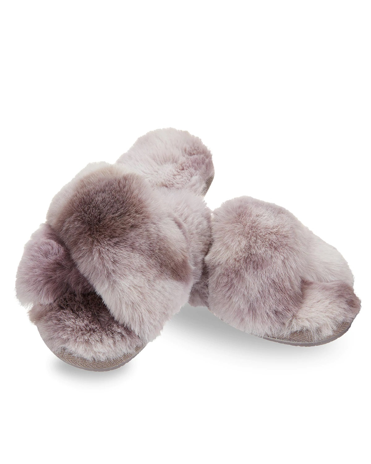 The Josephine Plush Slippers, Lavender
