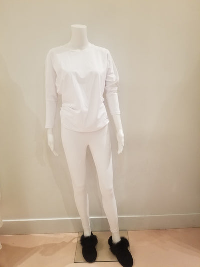 Vanilla Pajamas Long Sleeve, White