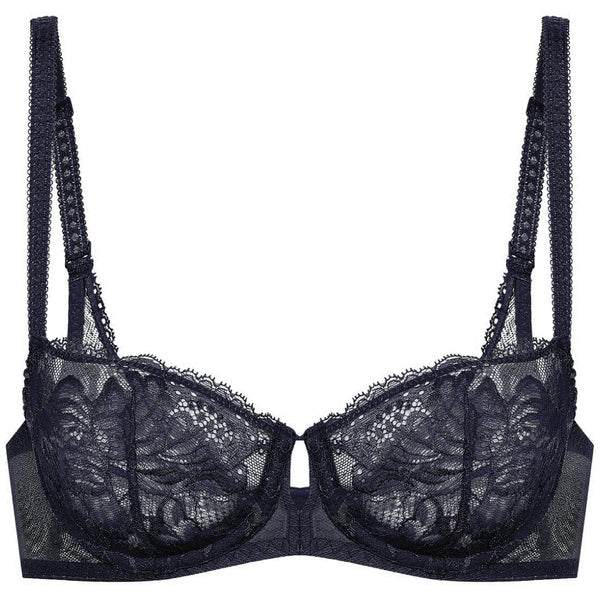 Simone Perele Saga Sheer Demi, Bleu infini