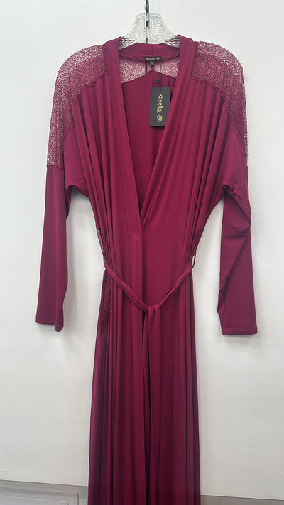 Rosella , Lace on Shoulder Wrap, Chili 72