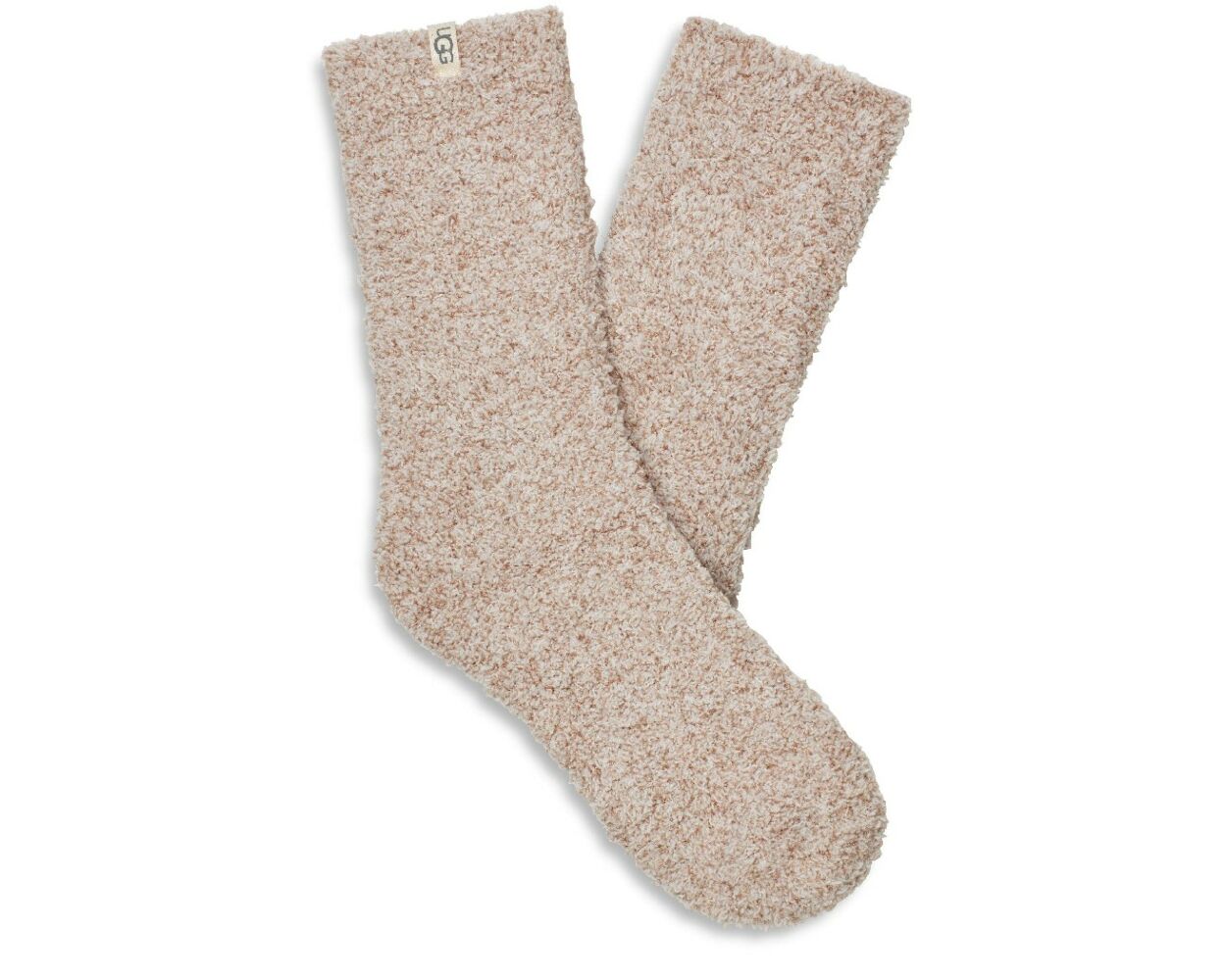Darcy Cozy Crew Socks, Cream