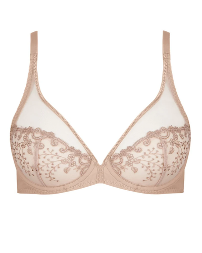Simone Perela Delice Full Coverage Plunge, Nude