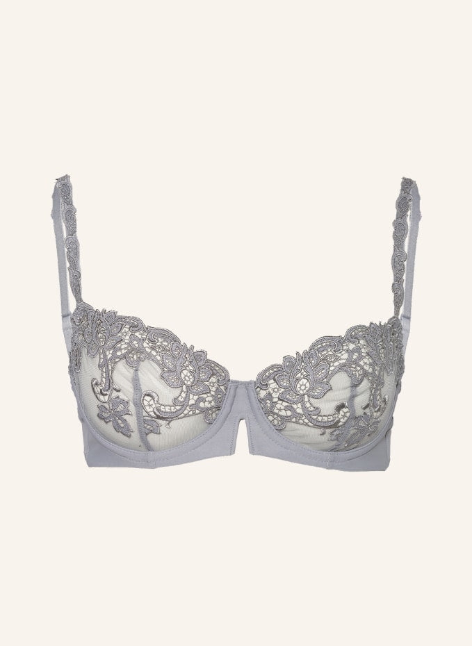 Simone Perele Saga Full Coverage Plunge, Pearl Grey  801