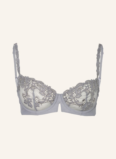 Simone Perele Saga Full Coverage Plunge, Pearl Grey  801