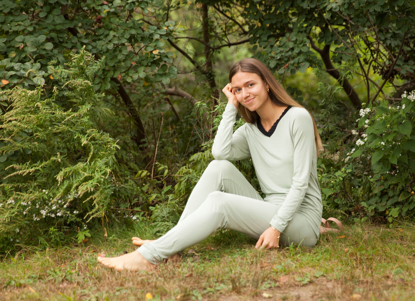 Jackie O'Loungewear Pink Modal Pajamas