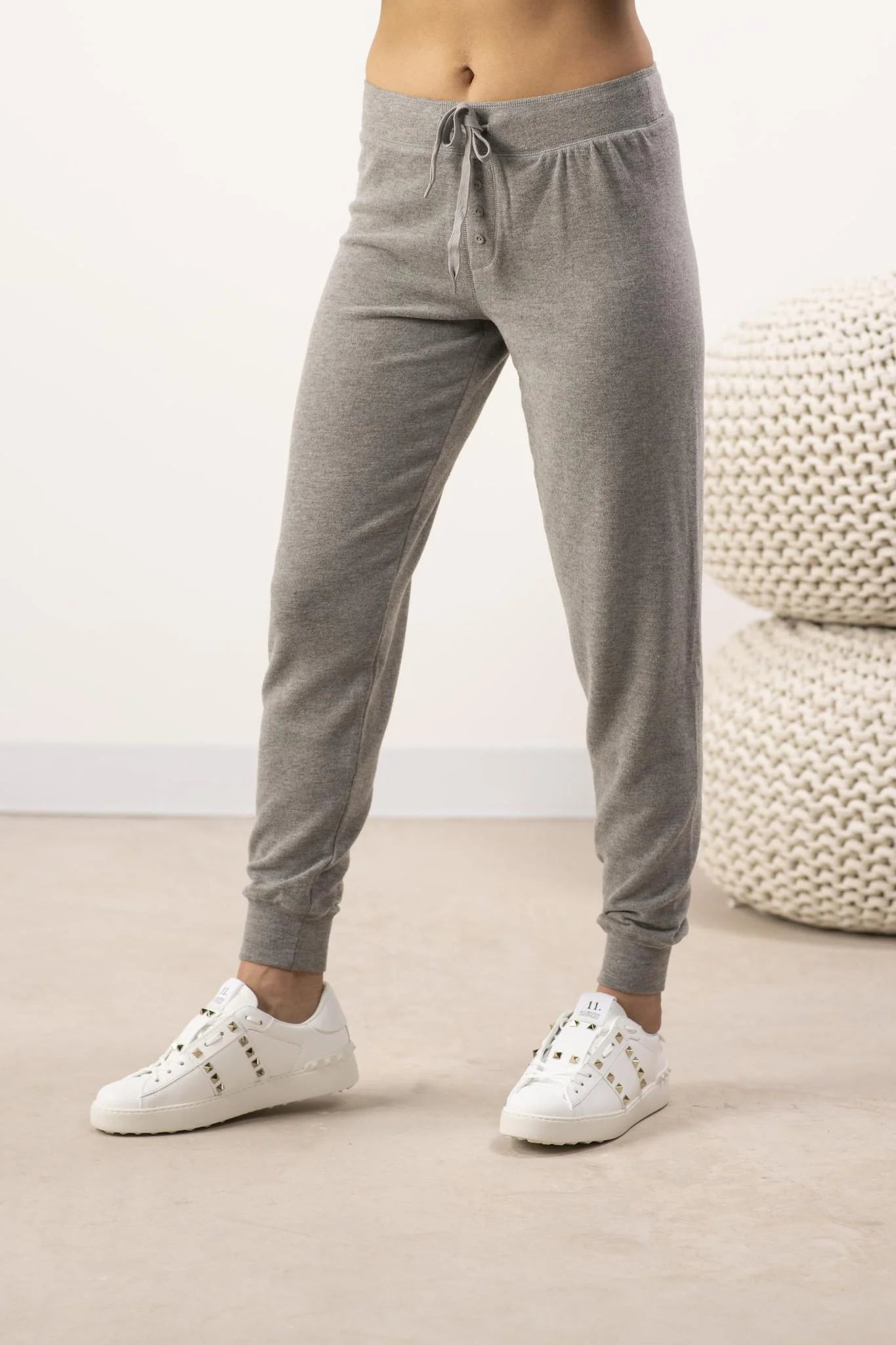 Aspen Dream Cozy Pj Joggers, Heather Grey