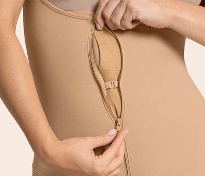 Leonisa Short Bottom Sculpting Butt Lifting Body Shaper, Nude