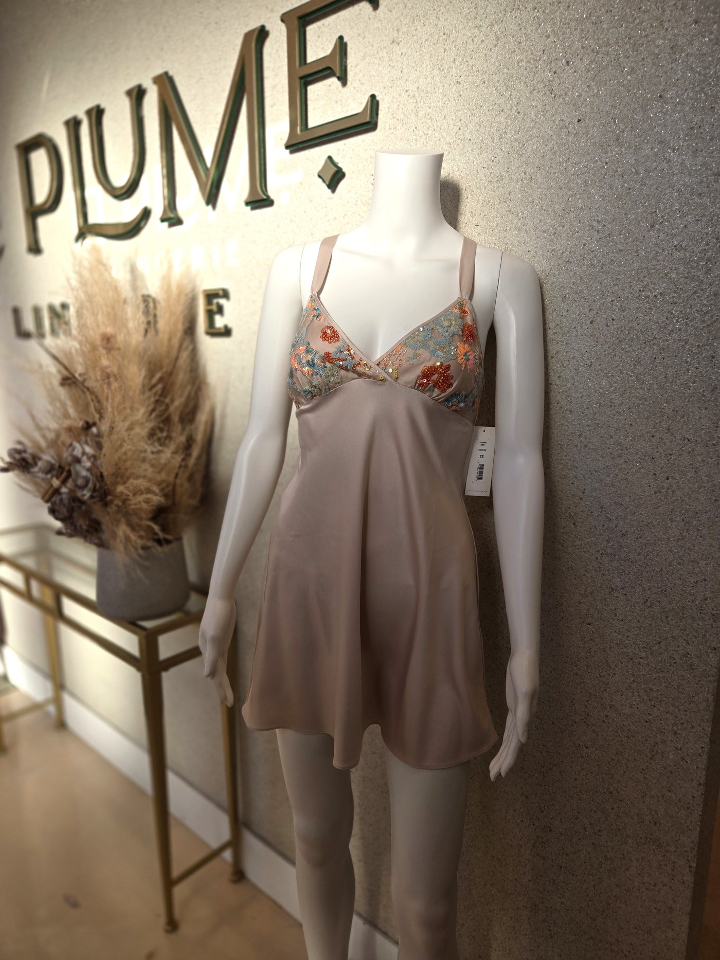 RYA Collection Sugar Chemise , Champagne