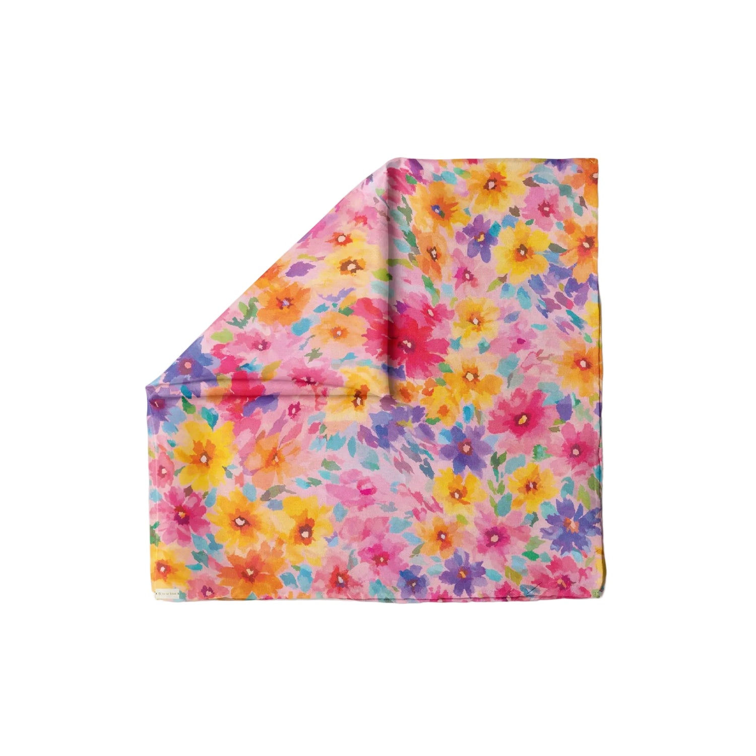 TUK Head Scarf Square, Flower Hour