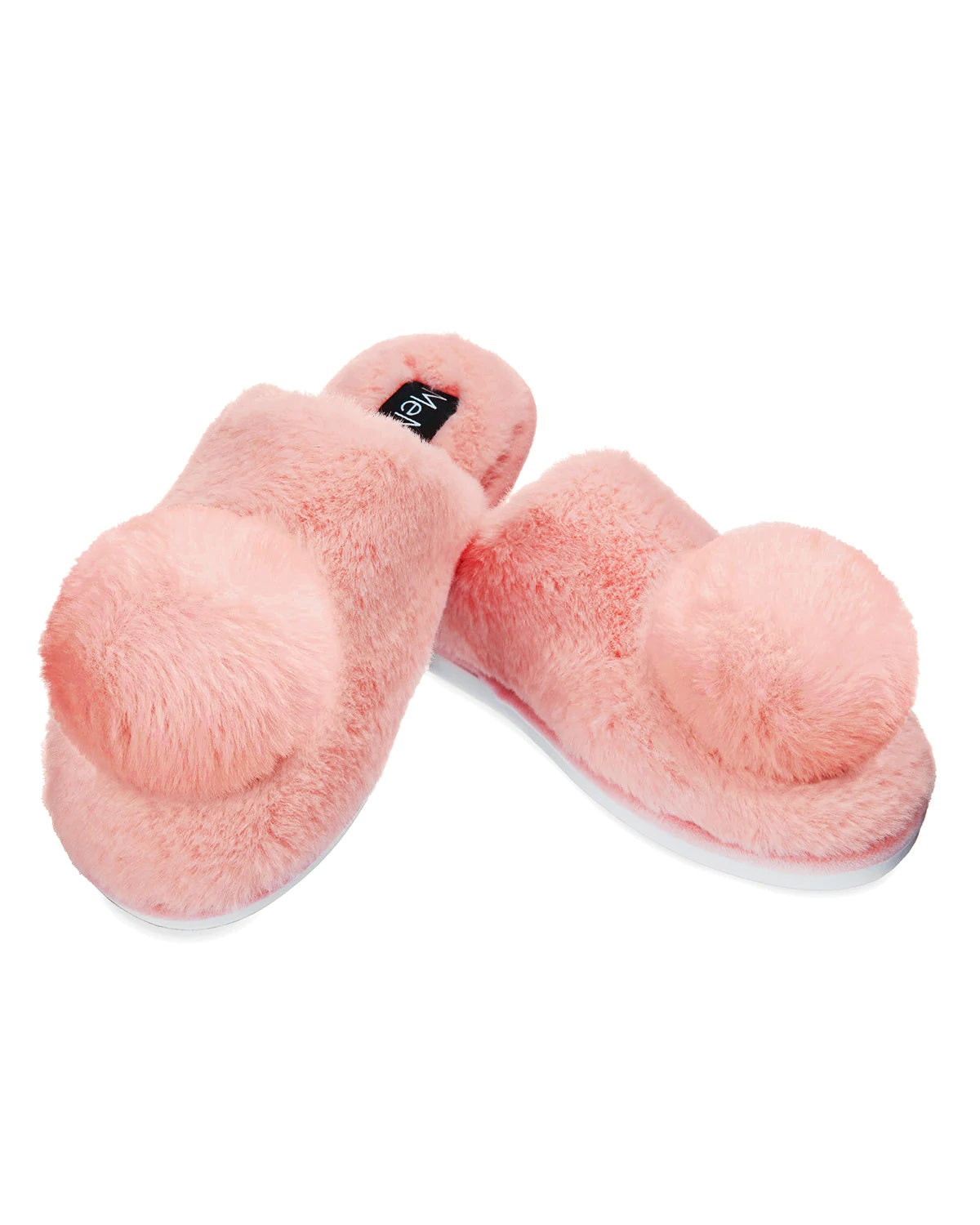 The Gloria Plush Slippers, Blush