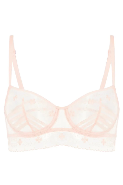 Simone Perele Marthe Half Cup Bra, Petal Powder 332
