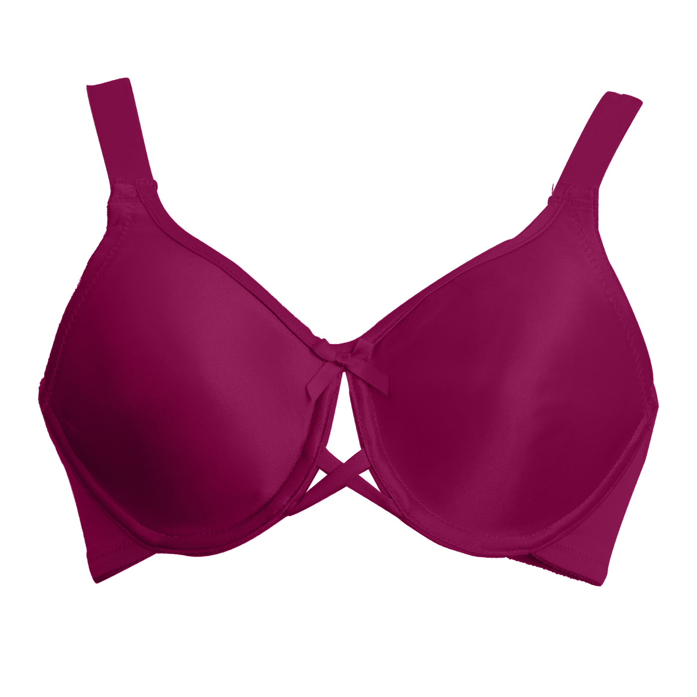 Va Bien Seamless Minimizer Underwire Wine Bra 601