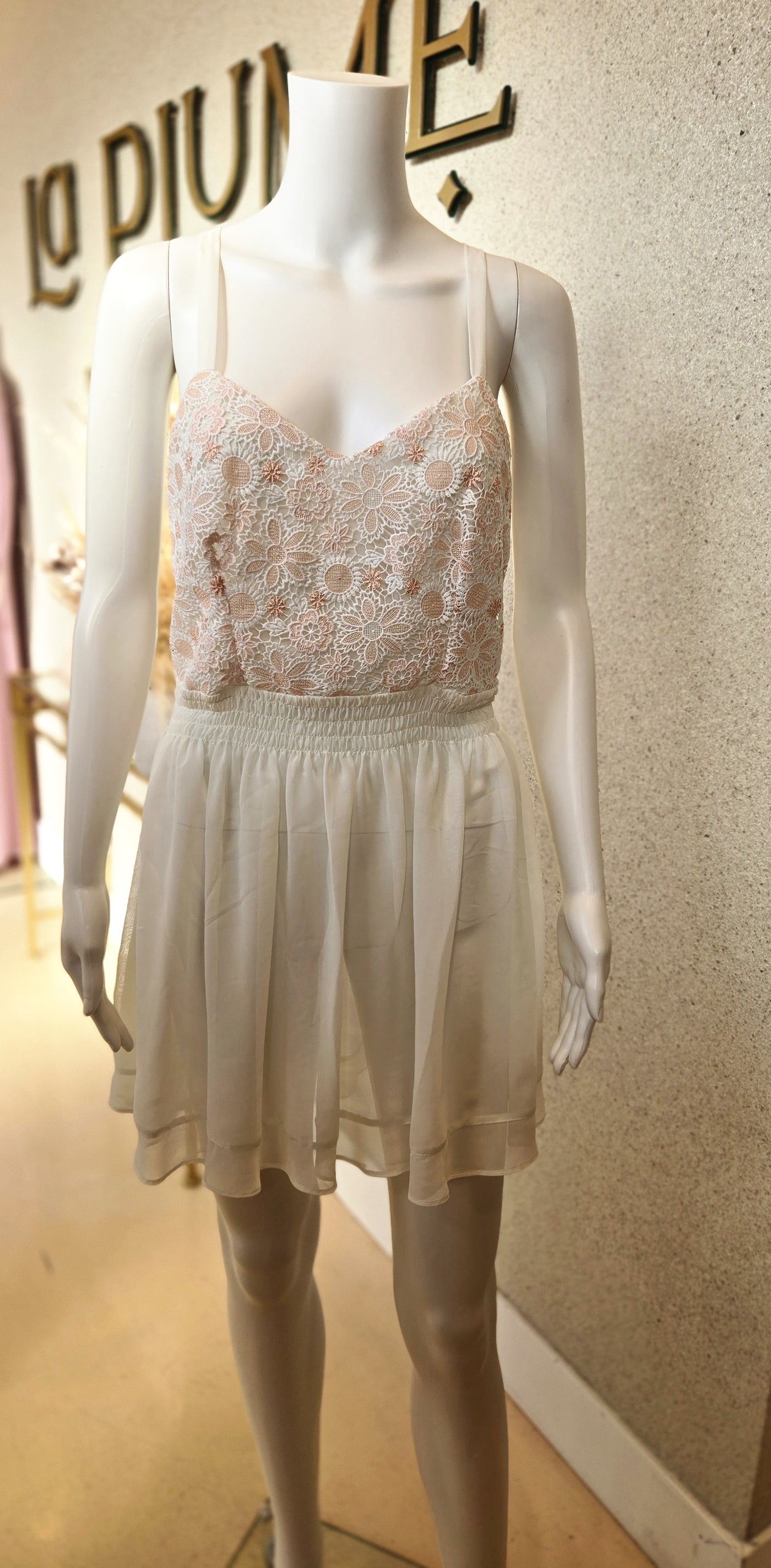 Rya Collections Lush chemise , Ivory