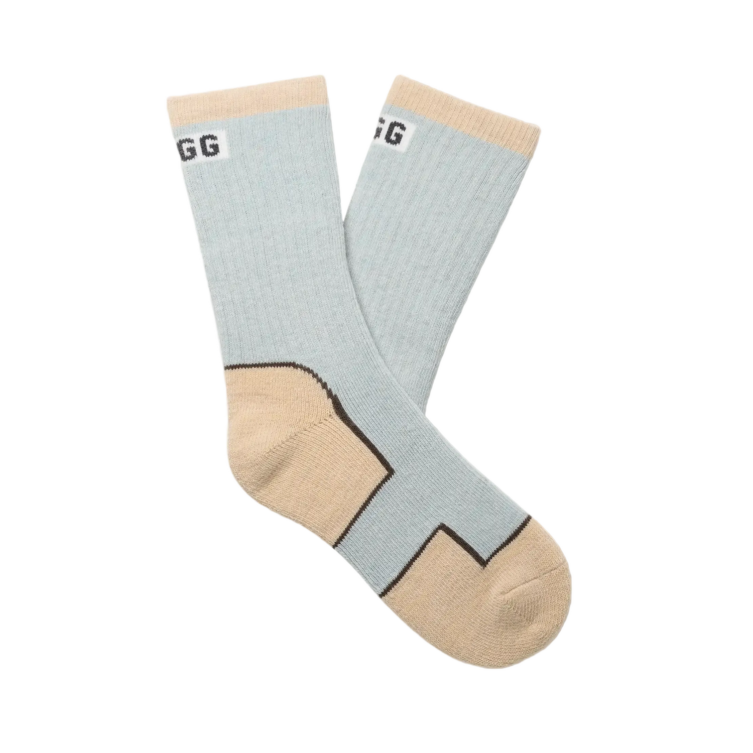 UGG Luann Winter Boot Sock, Reef Blue/Cream
