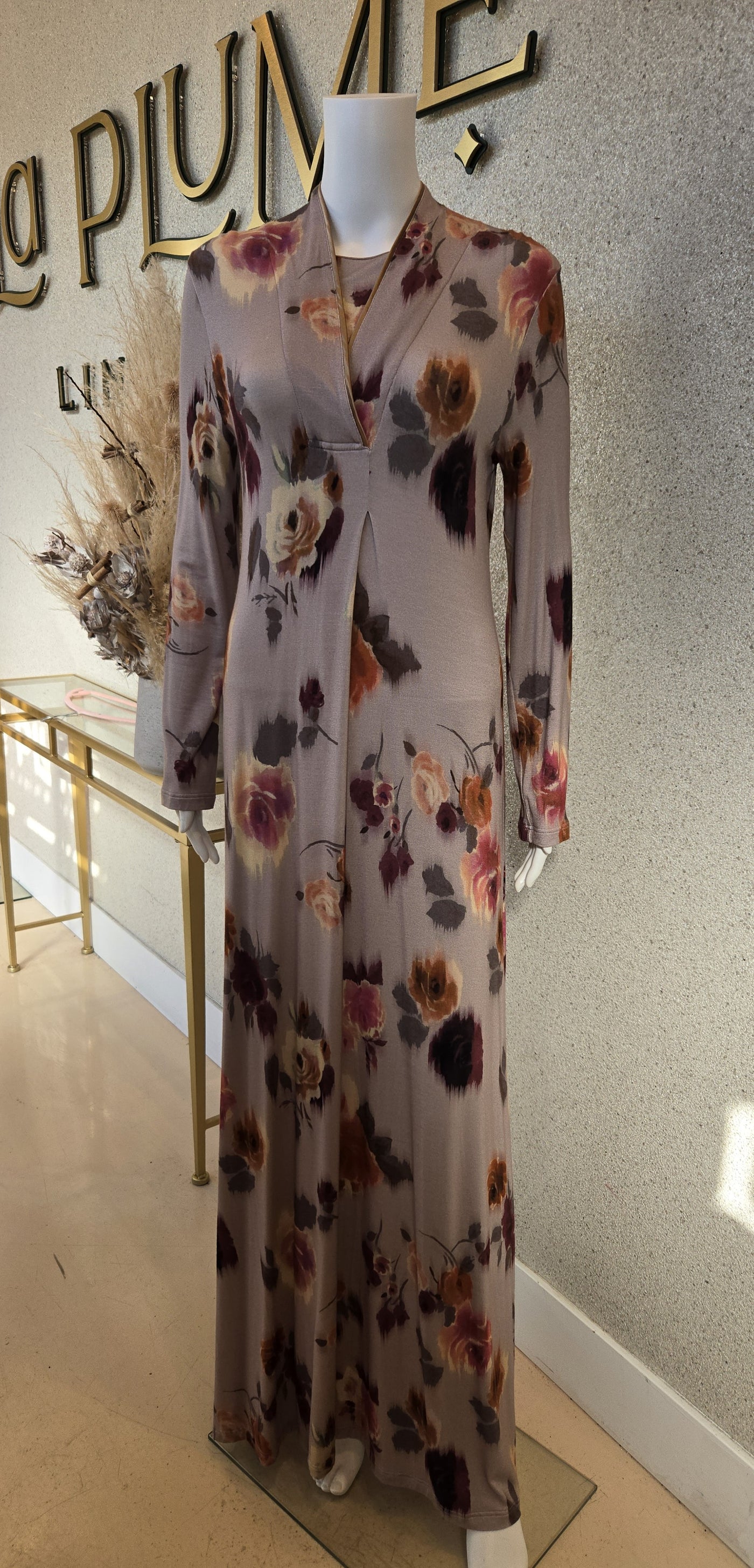 VERDIANI Nightdress Flower Print , Phard