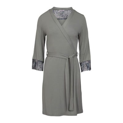 Oh ZUZA!  Robe with Lace Design , Agave Green