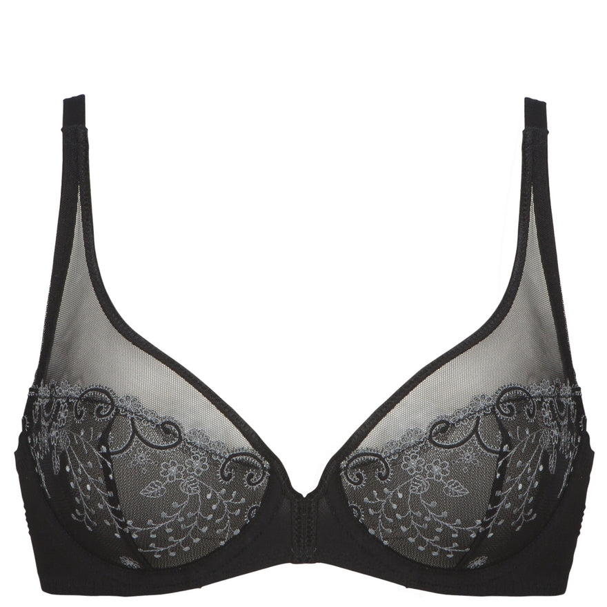 Simone Perela Delice Full Coverage Plunge 12X319, Gem Black 088