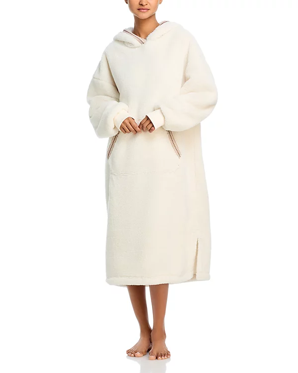 UGG Fluff Oversized Hoodie Caftan, Cream