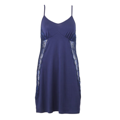Vanilla Navy Blue Night Shirt 3534
