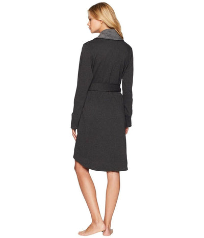 UGG Blanche ll Wrap Robe, Black Bear Heather