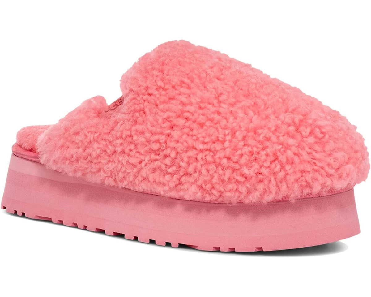 UGG Maxi Curly Platform Slipper, Pink Jasmine