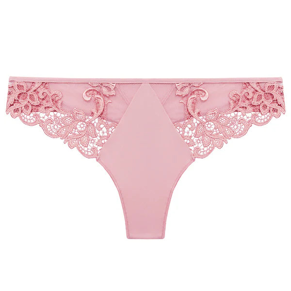 Simone Perele Saga Thong Pantiy, Plum 347