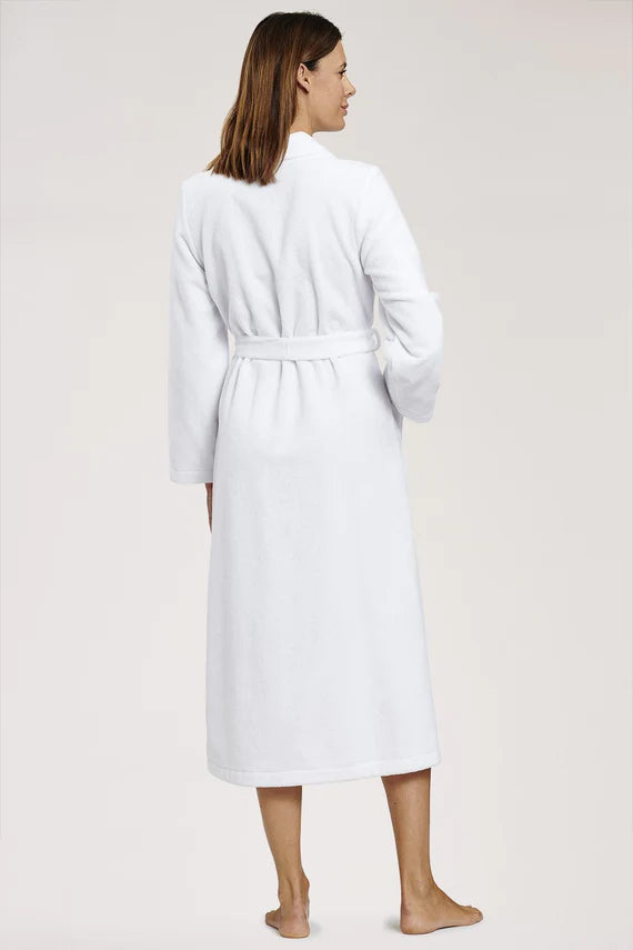 Feraud Open Cuff Bathrobe, white