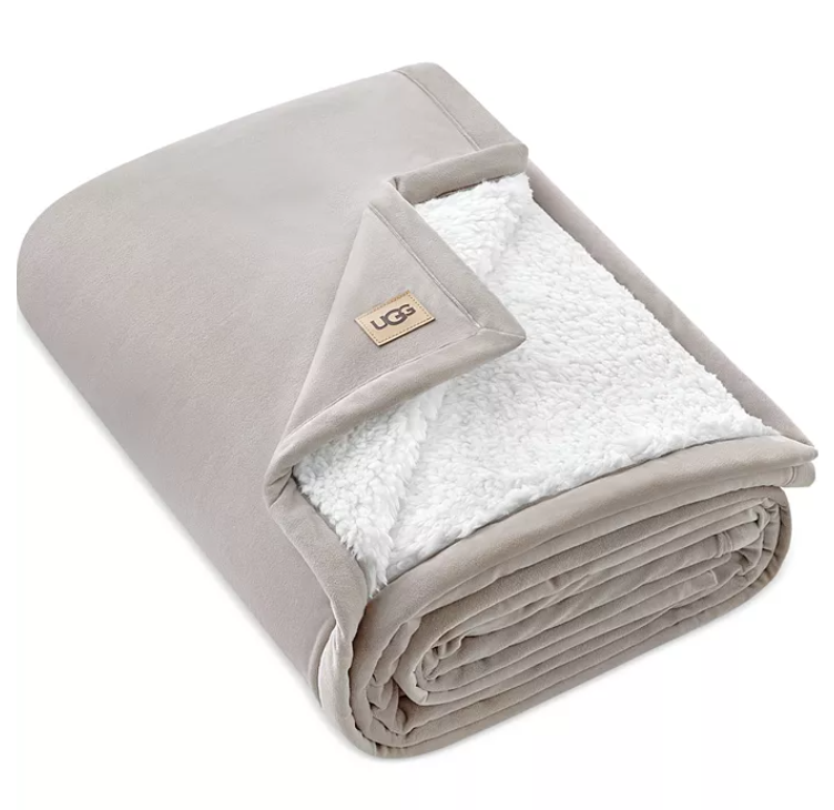 UGG Bliss Throw, Oyster Beige