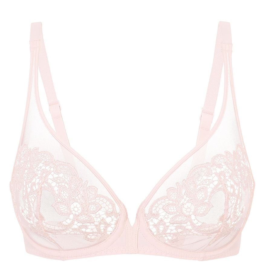 Simone Perele Saga Full Coverage Plunge 15C319, Topaz Beige 054