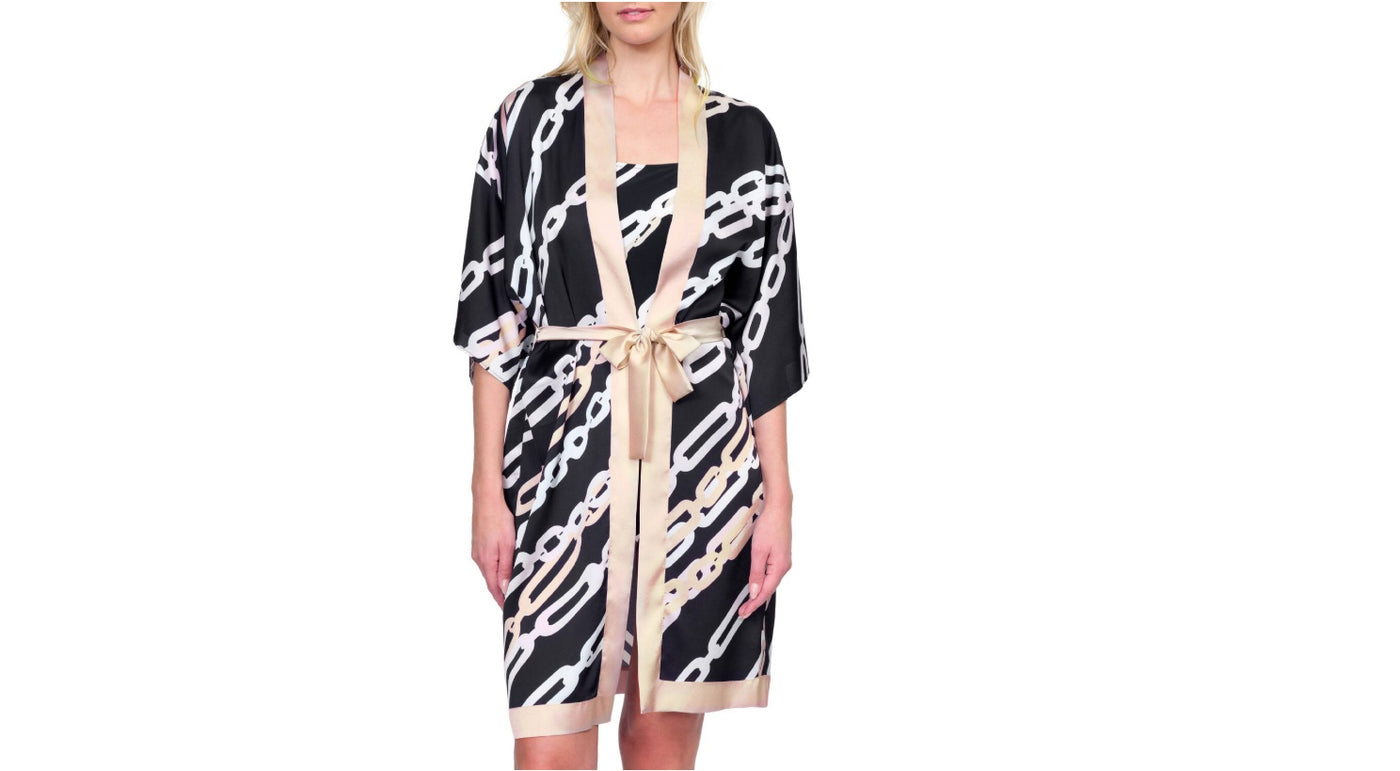 Gottex Bejeweled Beach Kimono Swimwear Coverup