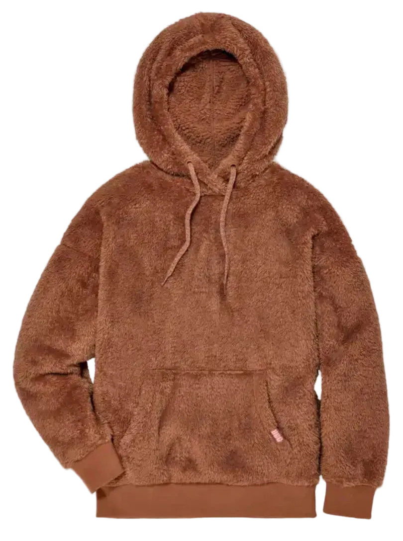 UGG Loyra Sherpa Hoodie, Cedar Bark