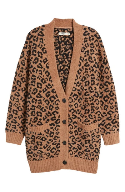 UGG Joselyn Cardigan II, Jacquard, Cider Leopard