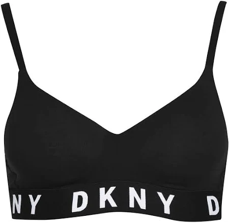 DKNY - Wirefree Push-up  Bralette , Black