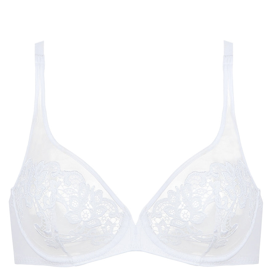 Simone Perele Saga Full Coverage Plunge 15C319, Topaz Beige 054