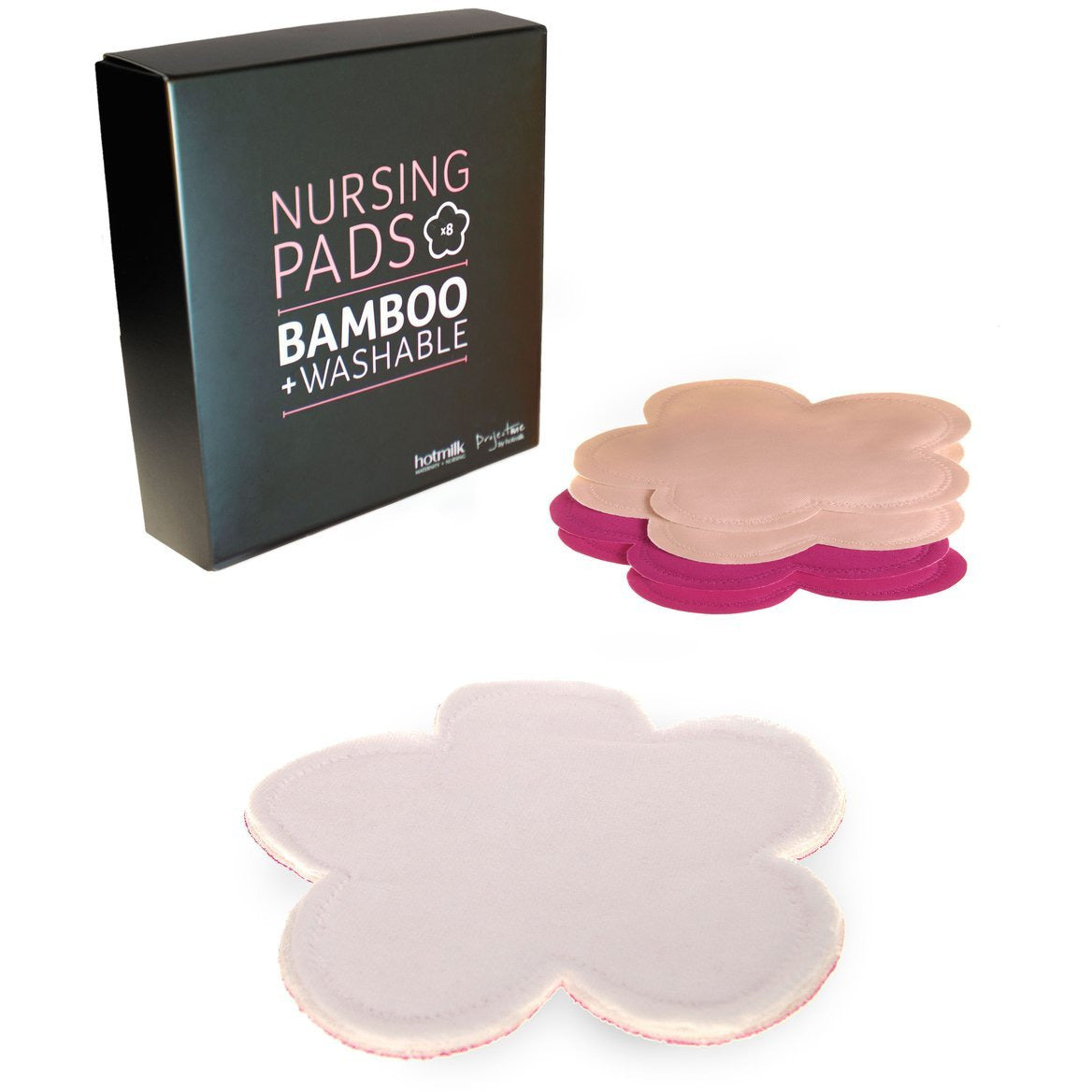 BP4 Hotmilk Washable Nursing Pads 4 pack