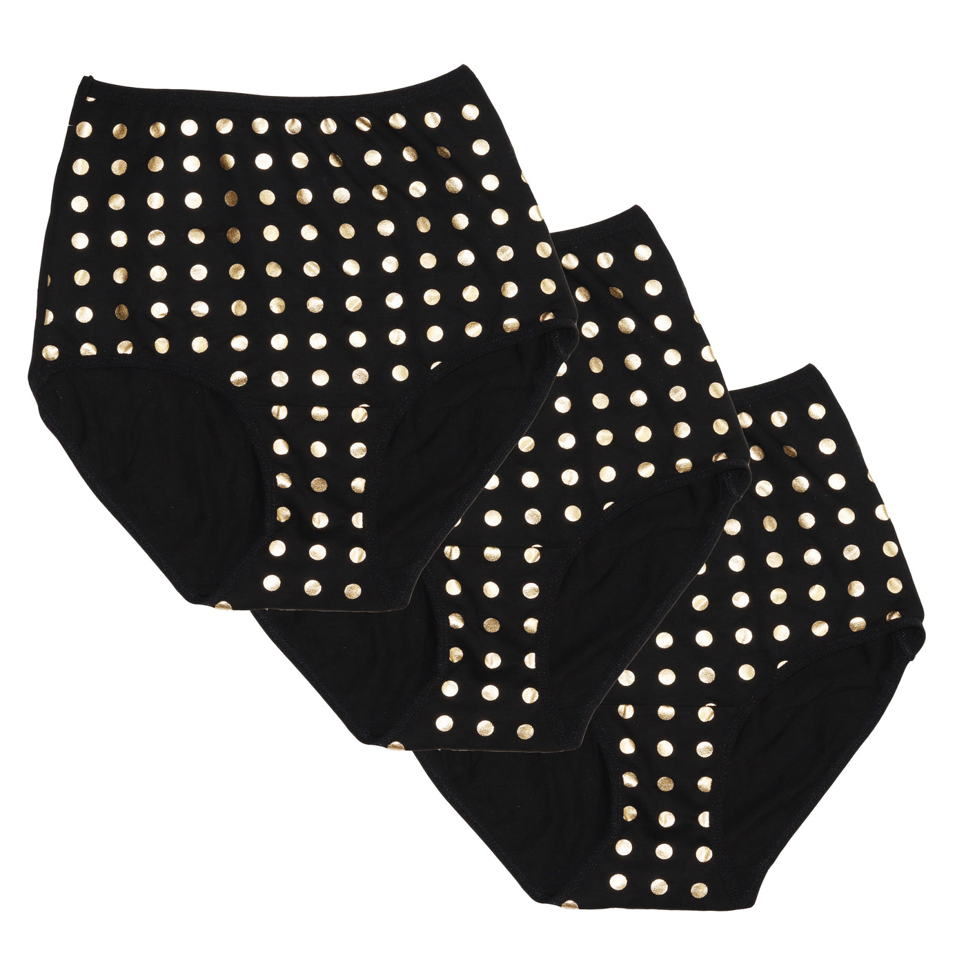 Gemsli Metallic Dot Cotton Brief 3320