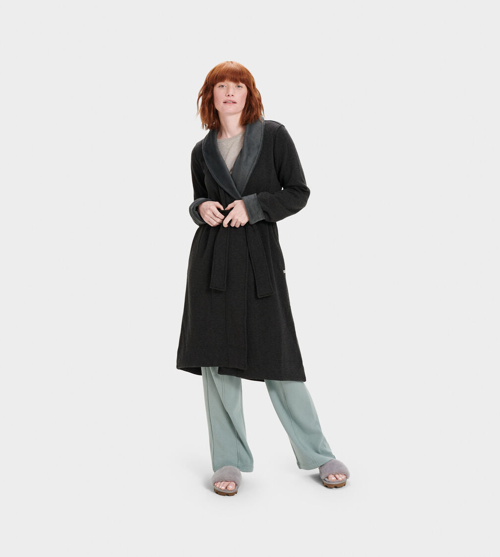 UGG Duffield II Morning Robe, Black Bear Heather