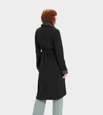UGG Duffield II Morning Robe, Black Bear Heather