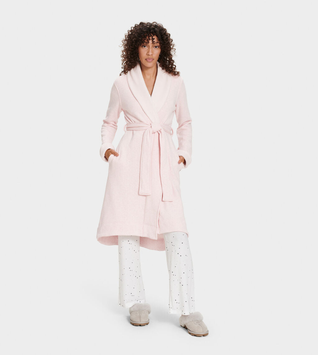 UGG Duffield II Morning Robe, SeaShell Pink Heather