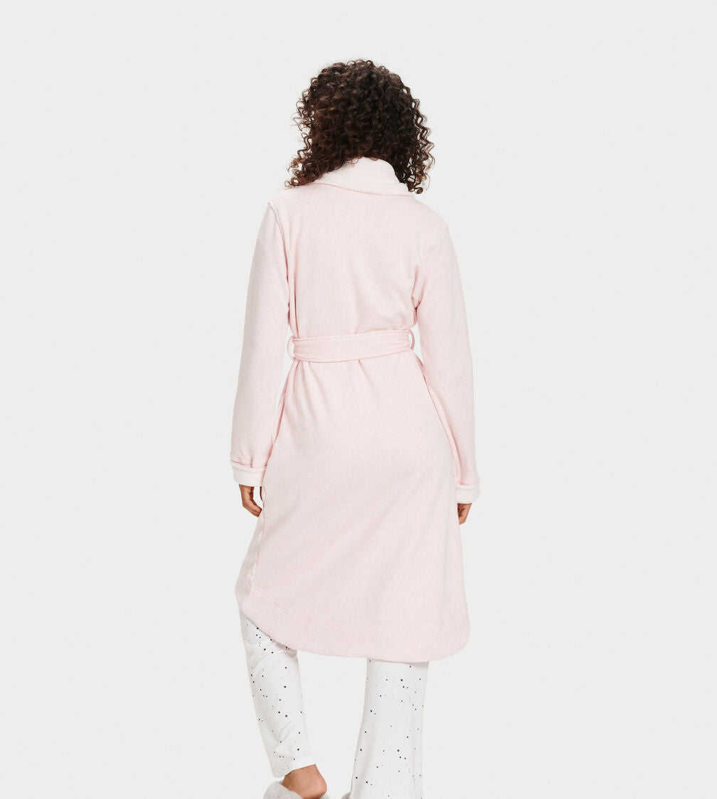 UGG Duffield II Morning Robe, SeaShell Pink Heather