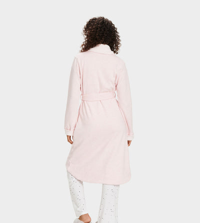 UGG Duffield II Morning Robe, SeaShell Pink Heather