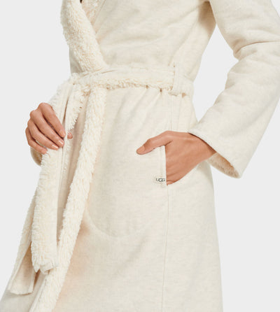 UGG Portolo Revesible Robe, Cream Heather