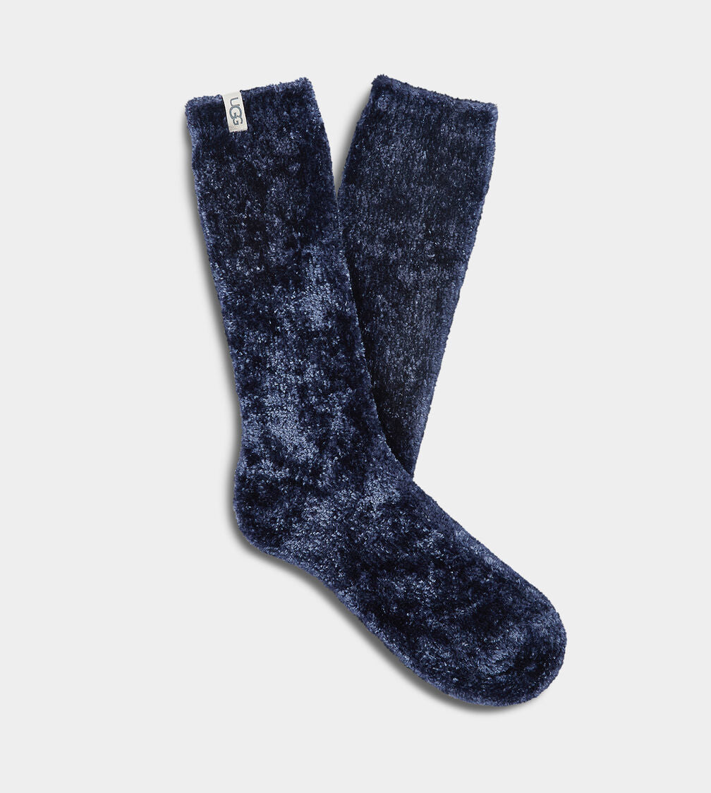 Leda Cozy Socks, Navy