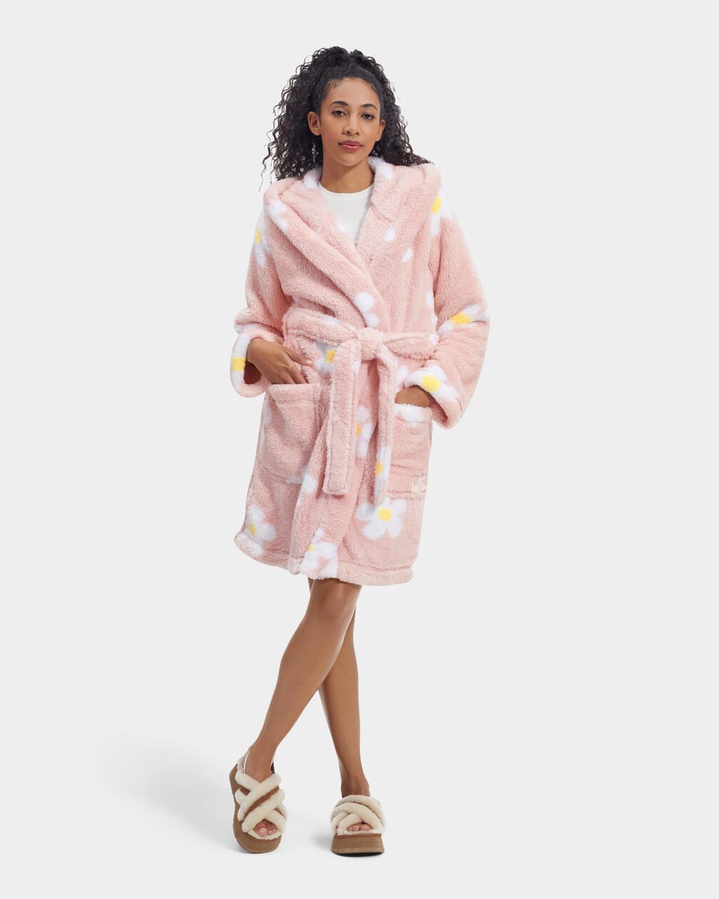 UGG Aarti Plush Robe, Lotus Daisy