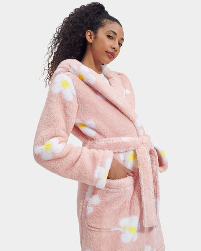 UGG Aarti Plush Robe, Lotus Daisy